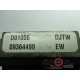 DJTW 09364499 ECU CENTRALITA MOTOR OPEL ZAFIRA 1.6 16V Z16XE