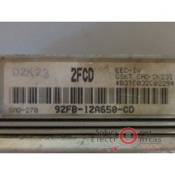 92FB-12A650-CD ECU CENTRALITA MOTOR FORD ESCORT-FIESTA 1.8i 16V