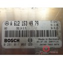 0281011068 ECU CENTRALITA MOTOR MERCEDES-BENZ W-203 CLK 270 CDI