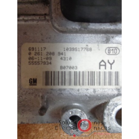 0261208941 ECU CENTRALITA MOTOR OPEL CORSA 1.4 Z14XEP